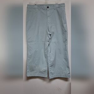 Gap Capri Pants Size 18 P Frothy Aqua Highrise Stride Ankle